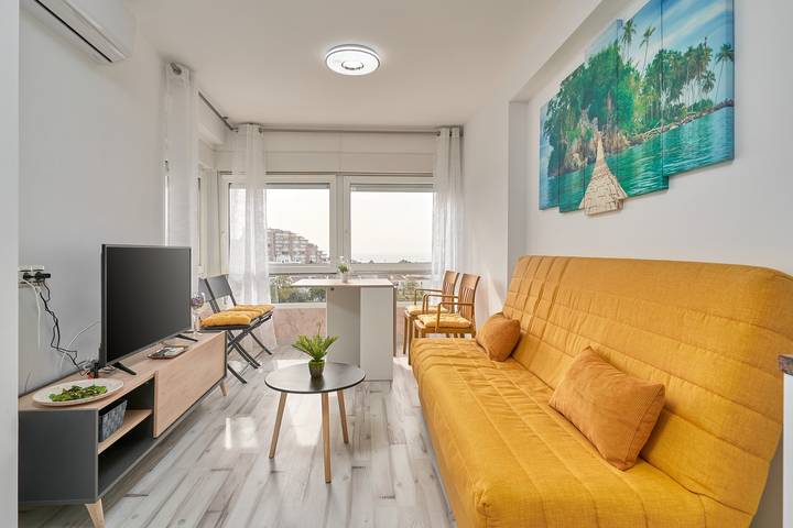 Ganzes Studio, Studio-Apartment "Fetén Algarrobo Costa" mit Meerblick, privatem Pool und Wlan in Algarrobo Costa, Algarrobo