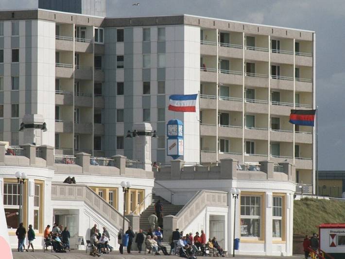 Ferienhaus mit Meerblick für 2 Personen, mit Balkon auf den Ostfriesische Inseln