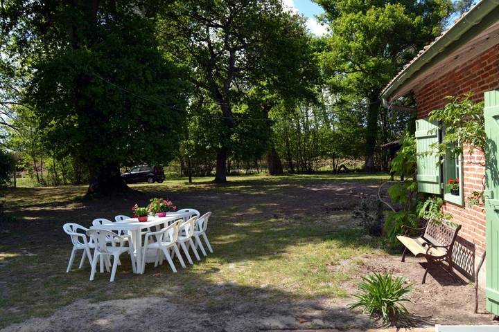 Maison de vacances pour 8 personnes, avec vue et jardin