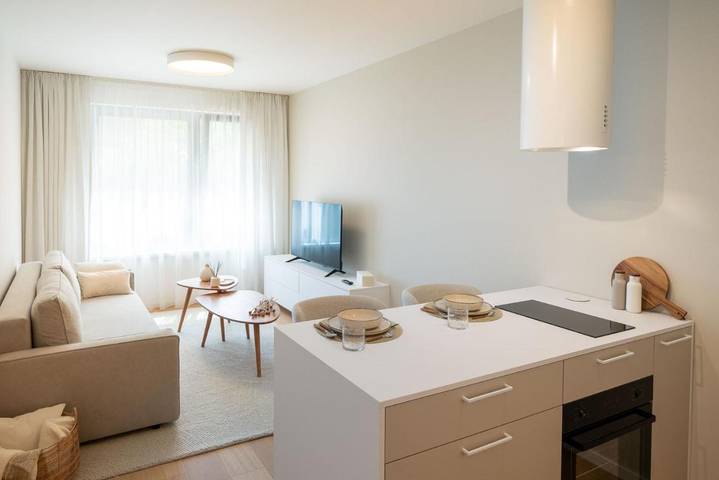Apartament wakacyjny dla 2 osób, z balkon i ogród w Bratysława