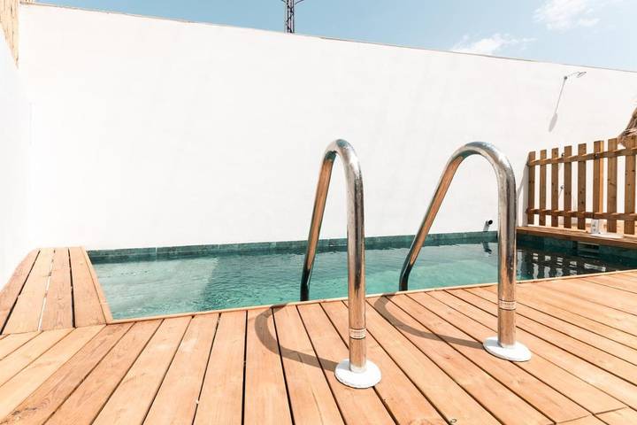 Casa de vacaciones para 4 personas, con jardín además de vistas y piscina, Se admiten mascotas - 1