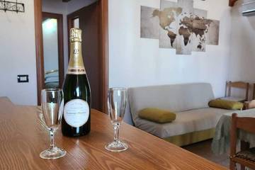 Gîte pour 4 personnes, avec balcon à Cabras