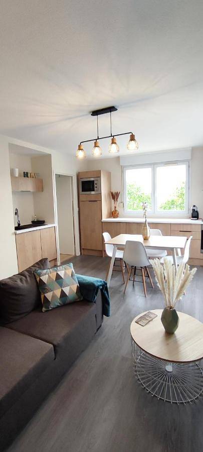 Gîte pour 4 personnes, avec balcon et vue à Saint-Priest - 4