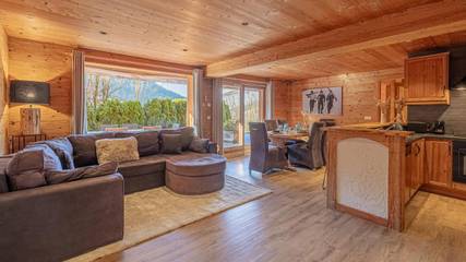 Gîte pour 6 personnes, avec terrasse et vue dans Office de Tourisme du Grand Bornand