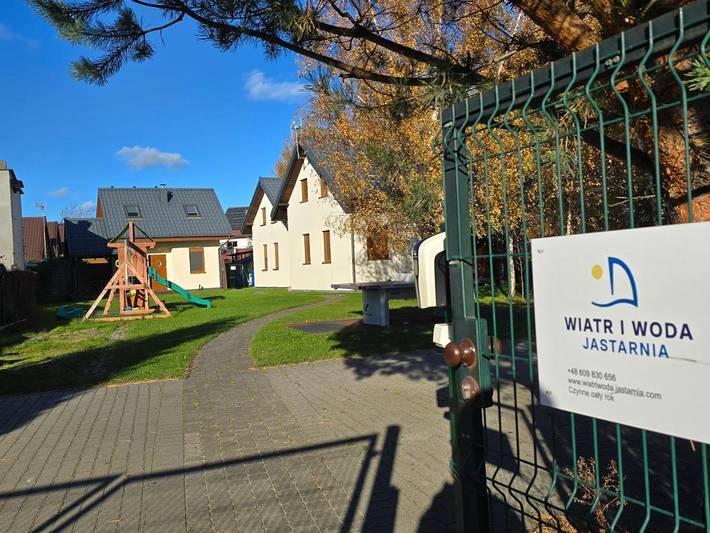Dom dla 7 osób, z ogród i sauna oraz widok, zwierzęta dozwolone w Jastarnia
