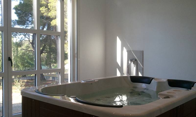 Location de vacances pour 14 personnes, avec terrasse et jacuzzi ainsi que piscine et jardin à Murviel-lès-Béziers - 2