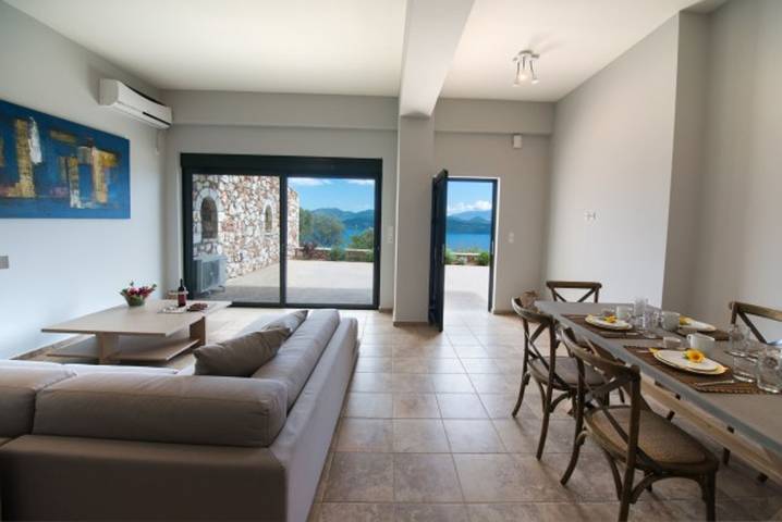Villa für 6 Personen, mit Balkon und Terrasse sowie Garten und Ausblick