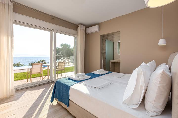 Villa mit pool für 6 Personen, mit Garten auf Korfu - 3