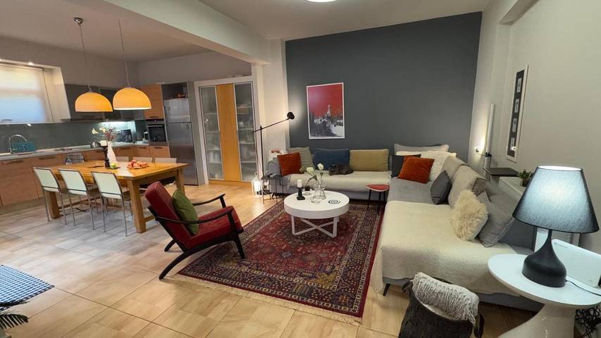Ferienwohnung für 4 Personen, mit Terrasse und Garten in Kato Daratso