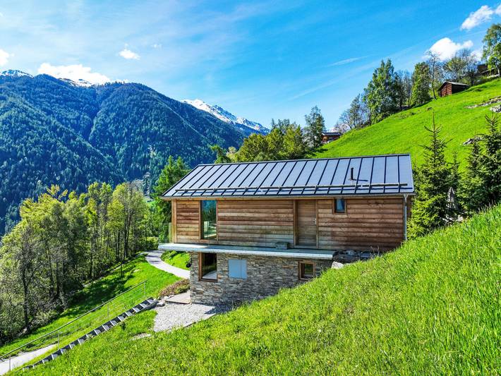 Ferienhaus für 5 Personen, mit Terrasse und Garten sowie Sauna in der Schweiz - 2