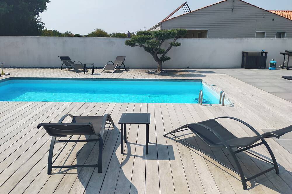 Villa proche des Sables d'Olonne avec piscine privée à 15mn des plages! in Saint-Mathurin, Vallée de la Loire