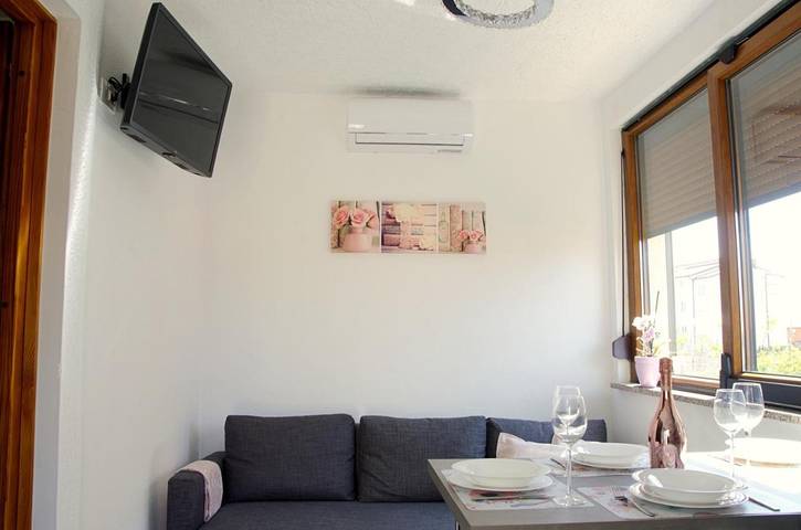 Ferienwohnung für 4 Personen, mit Garten und Ausblick