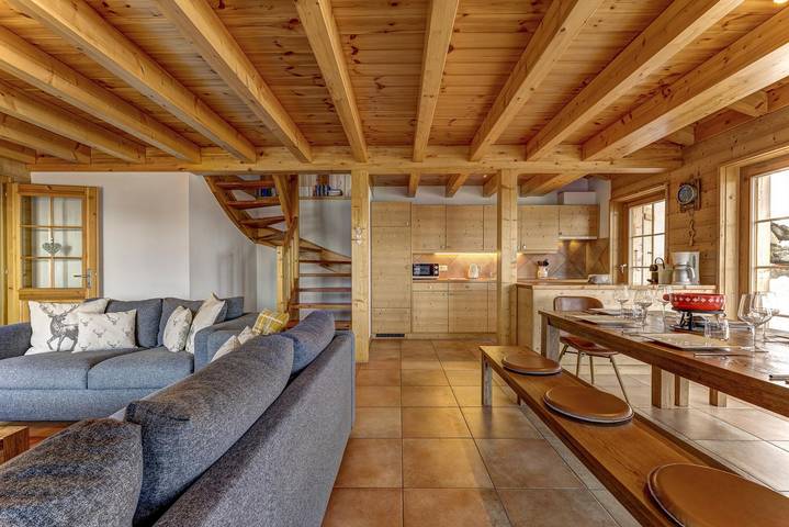 Gîte pour 8 personnes, avec sauna, adapté aux familles à Riddes - 4