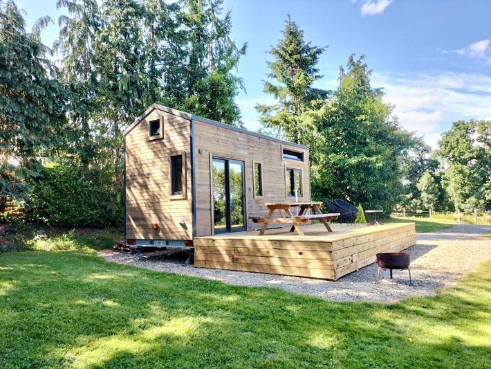 Chalet pour 3 personnes, avec Terrasse et Vue