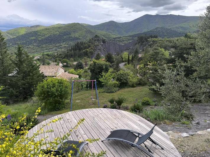 Location de vacances pour 4 personnes, avec jardin et terrasse à La Robine-sur-Galabre - 4