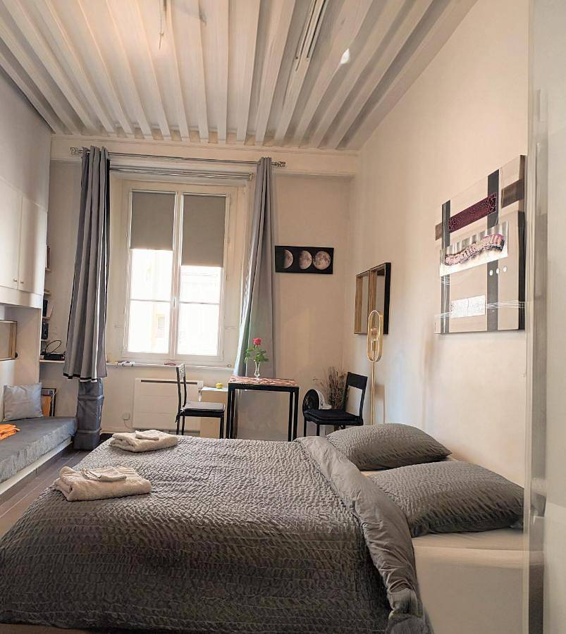 Entire apartment, Charming studio Bellecour quiet ideal situation in Lyon, Lyon region