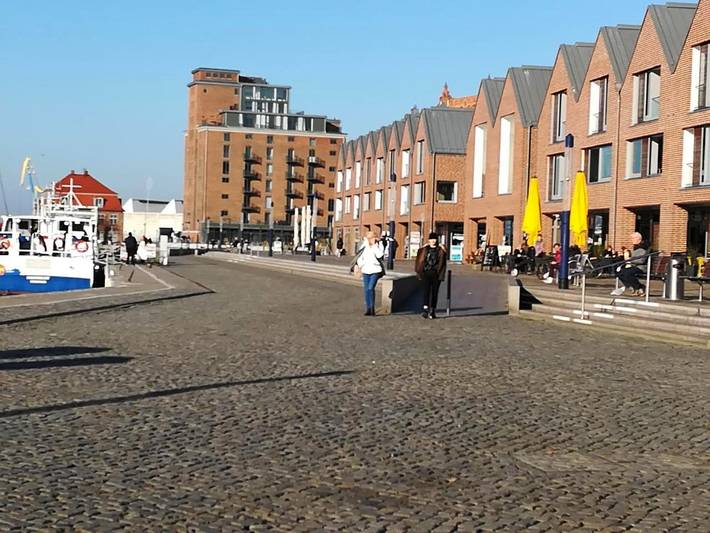 Ferienwohnung für 2 Personen, mit Balkon und Terrasse sowie Sauna und Seeblick in Wismar - 3