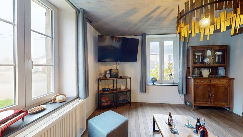 Location de vacances pour 7 personnes, avec vue et jardin dans Sainte-Cécile (Florenville) - 2