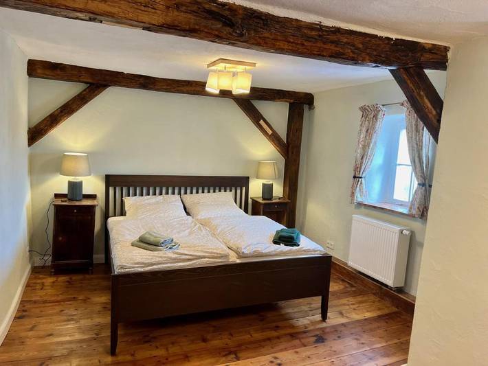 Ferienwohnung für 12 Personen, mit Terrasse und Garten sowie Sauna und Seeblick in Rhön-Bayern - 4