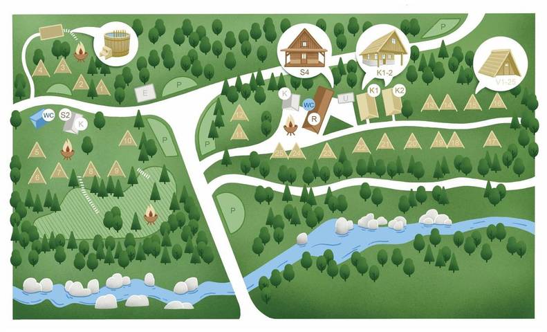 Location de vacances pour 2 personnes, avec terrasse ainsi que vue et jardin, animaux acceptés à Bovec - 4