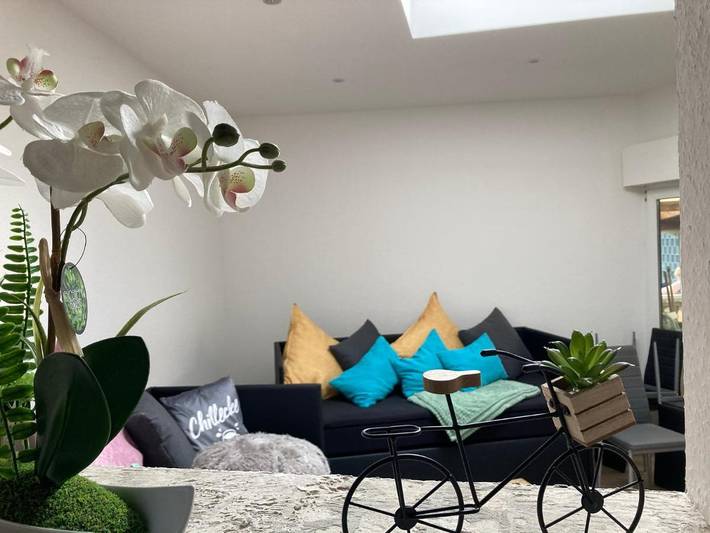 Vakantiewoning voor 5 personen, with Balkon and Terras as well as Tuin and Uitzicht in Mönchengladbach