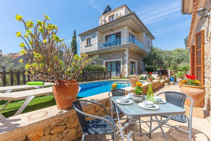 Son Monjo - Casa encantadora con piscina privada y Wifi gratis in María de la Salud, Interior de Mallorca