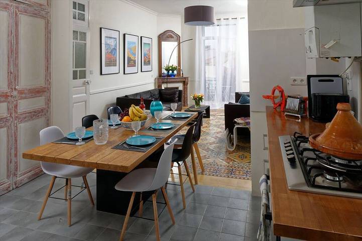 Appartement de vacances pour 6 personnes, avec balcon