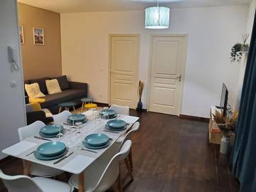 Gîte pour 6 personnes, avec terrasse, animaux acceptés à Armentières