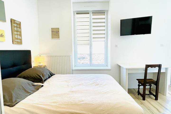 Location de vacances pour 2 personnes, avec balcon et jardin à Vittel