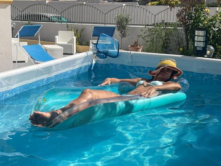 Ferienhaus für 8 Personen, mit Garten und Ausblick sowie Pool, mit Haustier - 1