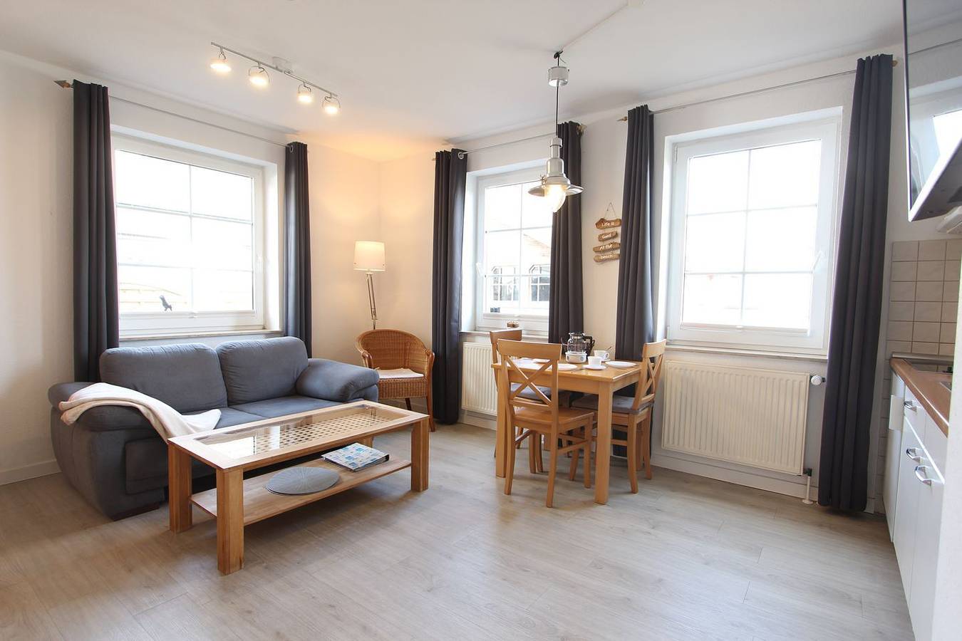 Ganze Wohnung, Urlaub auf Langeoog im 2-Personen-Appartement Magellan 1 in Langeoog
