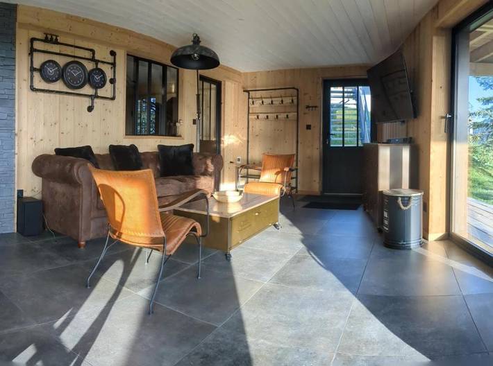 Cottage pour 6 personnes, avec terrasse et vue