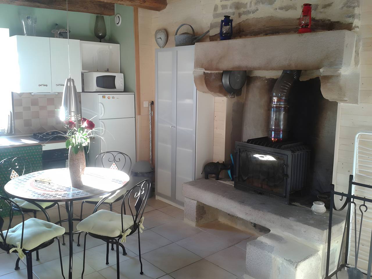 Casa rural «Le Courtil De Bourrien» con terraza y Wi-Fi in Languédias, Región de Dinan