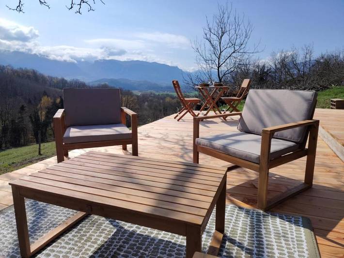 Location de vacances pour 2 personnes, avec terrasse et vue à Saint-André-en-Royans - 3