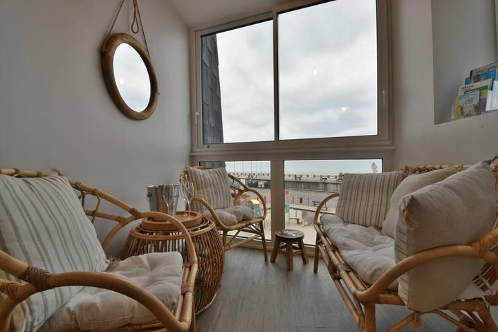 Gîte pour 6 personnes, avec terrasse et vue dans Port De Fecamp - 3