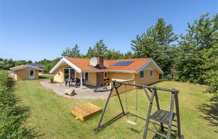 Ferienhaus für 6 Personen, mit Whirlpool und Terrasse sowie Garten und Sauna in Skaven Strand - 3