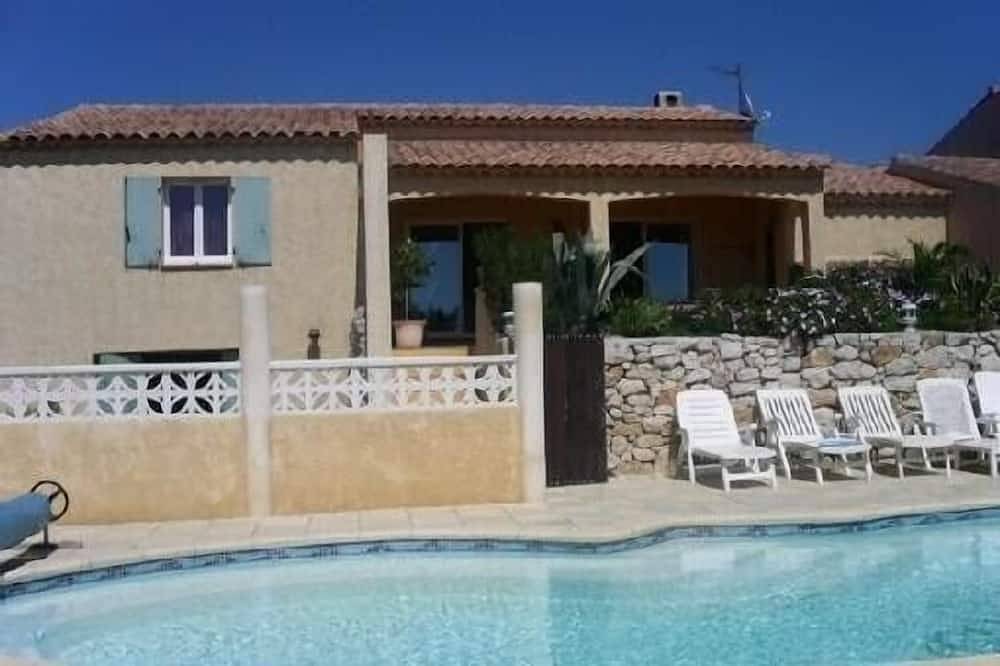 Villa con aire acondicionado en la Costa Azul con gran piscina. in Ensuès-la-Redonne, Istres region