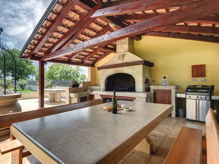 Ferienhaus für 8 Personen, mit Terrasse und Ausblick sowie Garten in Sveti Petar u Šumi - 4