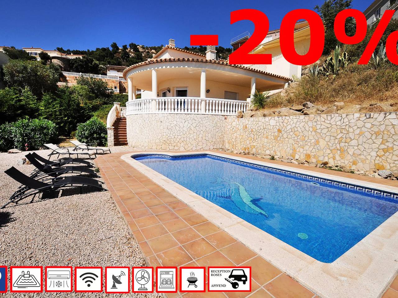 Casa 8 Personas in Palau Sabardera, Alt Empordà