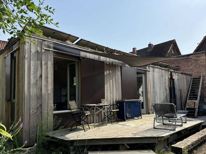 Ferienwohnung für 4 Personen, mit Terrasse und Garten sowie Sauna in Treffurt