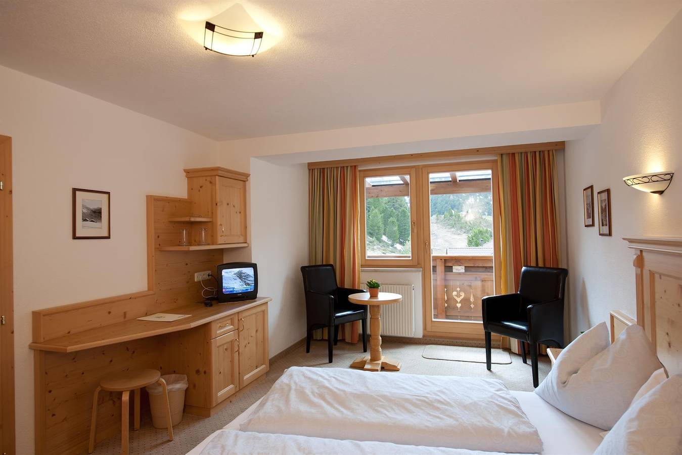 Geheel vakantieappartement, Standard Doppelzimmer mit Balkon in Obergurgl, Sölden