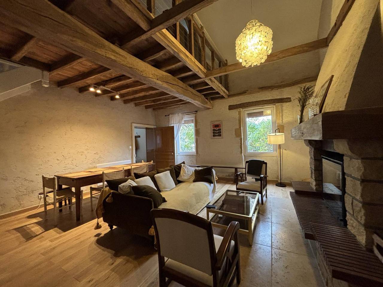 Gîte paisible 8 pers avec jardin proche Parc Le Pal in Diou, Allier