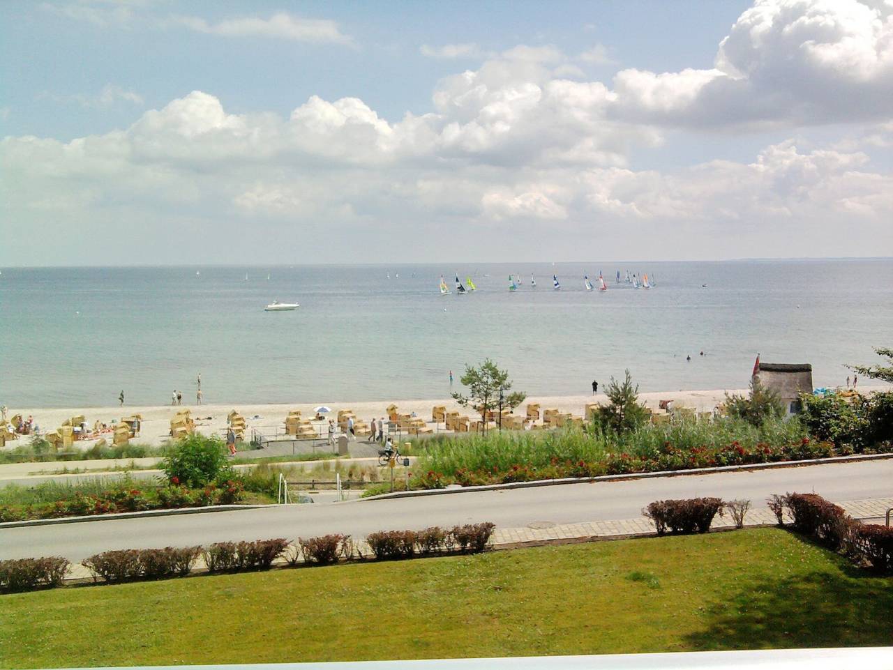 Ganze Ferienwohnung, Ferienwohnung ,,Strandblick - 3-Raum Fewo, 45 m², Balkon in Scharbeutz, Ostholstein