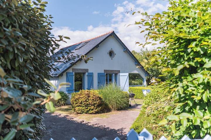 Location de vacances pour 11 personnes, avec Jardin dans Plage Port Manec’h