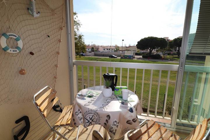 Appartement de vacances pour 4 personnes, avec balcon en Camargue