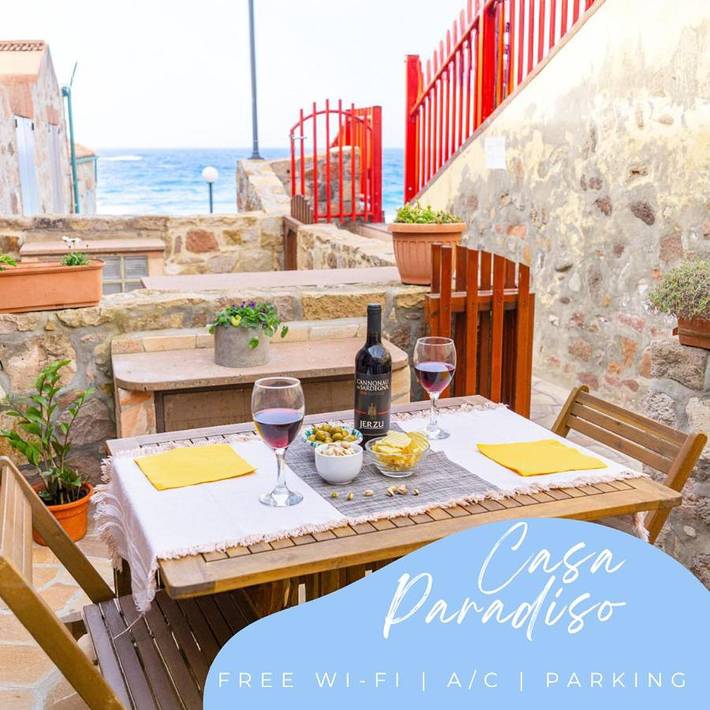 Casa vacanza per 3 persone, con Terrazza e Giardino nonché Panorama a Gonnesa
