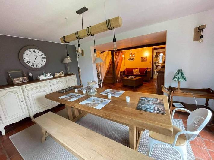 Location de vacances pour 8 personnes, avec jardin et vue, animaux acceptés à Houyet - 2