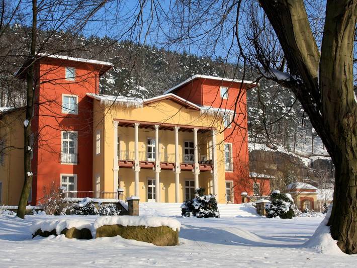 Hotel für 3 Personen, mit Pool und Whirlpool sowie Balkon in Bad Schandau