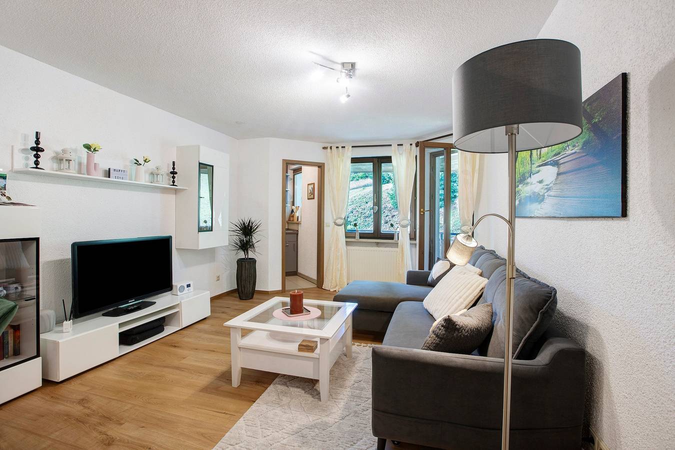 Ganze Wohnung, Ferienwohnung 'Kupferkanne 12' mit Bergblick, Balkon und Wlan in Todtmoos, Südschwarzwald