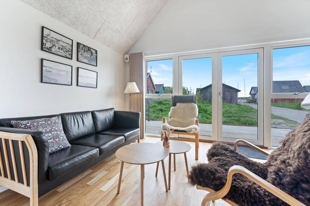 Charmantes Ferienhaus beim gemütlichen Fjordhafen in Hvide Sande, Holmsland Klit